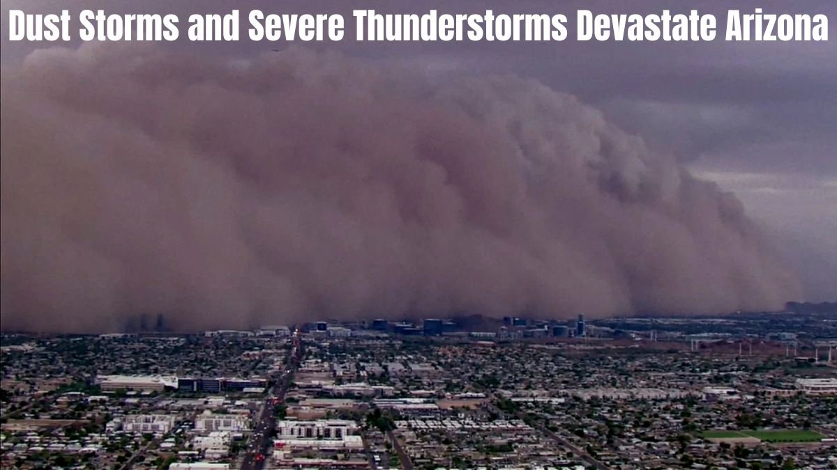 Dust Storms and Severe Thunderstorms Devastate Arizona